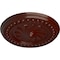 Ekena Millwork Foster Shell Ceiling Medallion (Fits Canopies up to 9 5/8"), 15 3/4"OD x 2"P, Brushed Mahogany CM15FOBMF - alternate 4